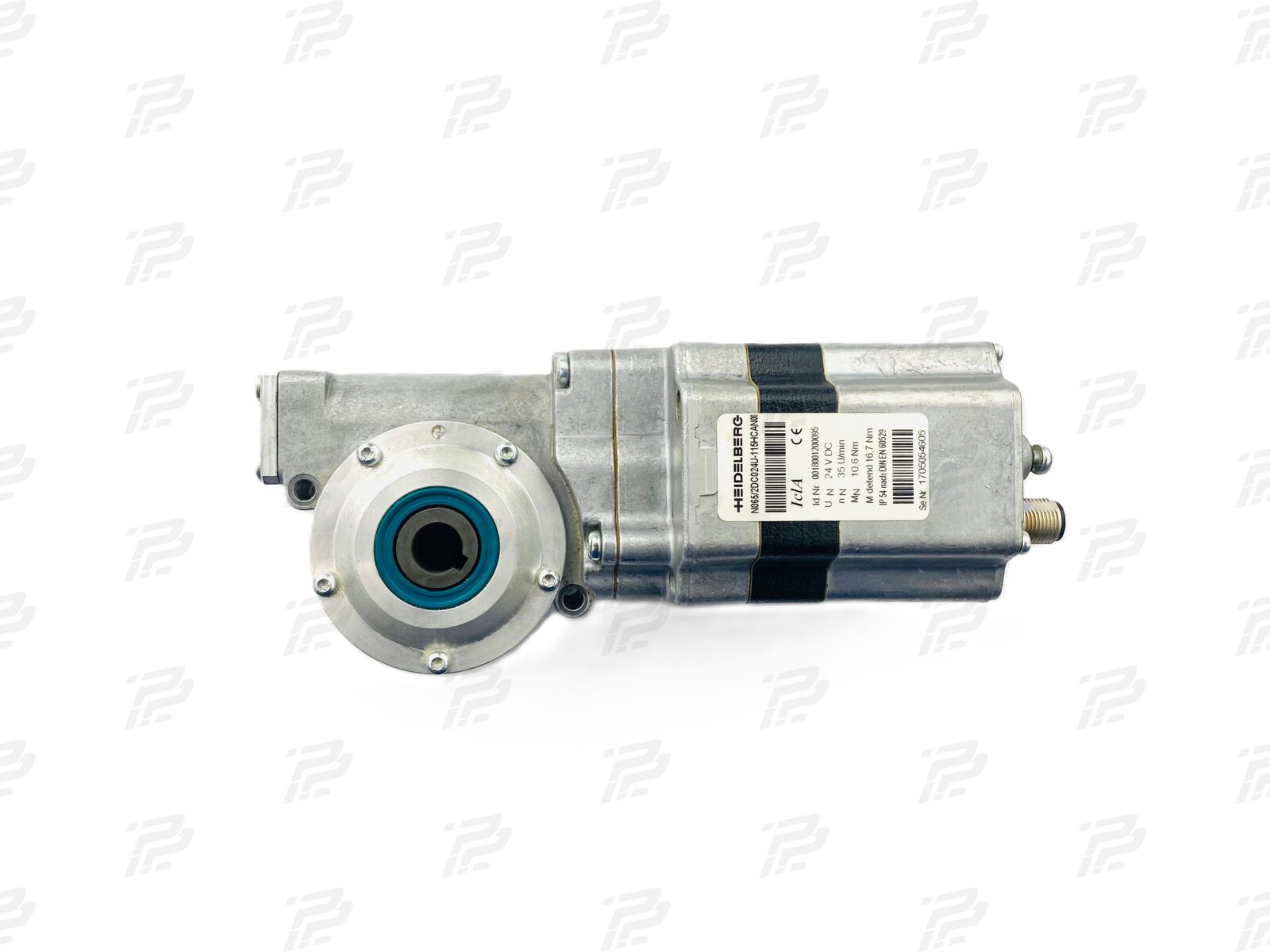 Motor for format adjustment
