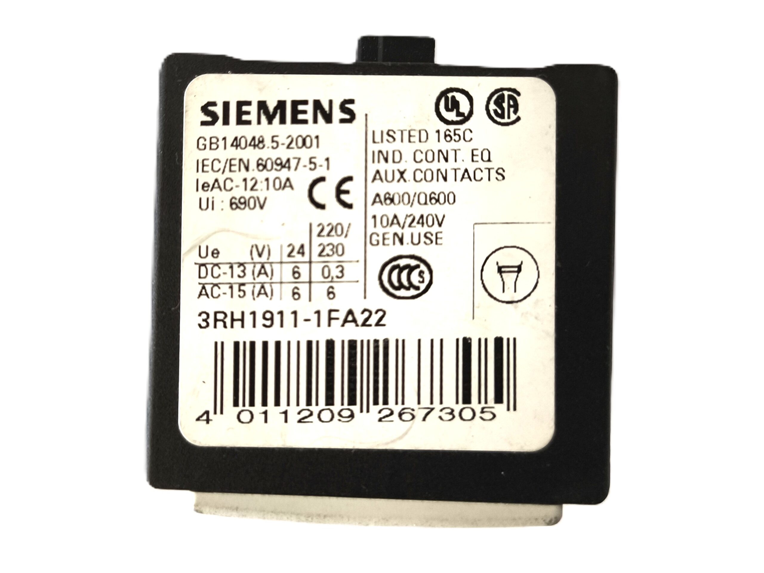 Auxiliary contactor