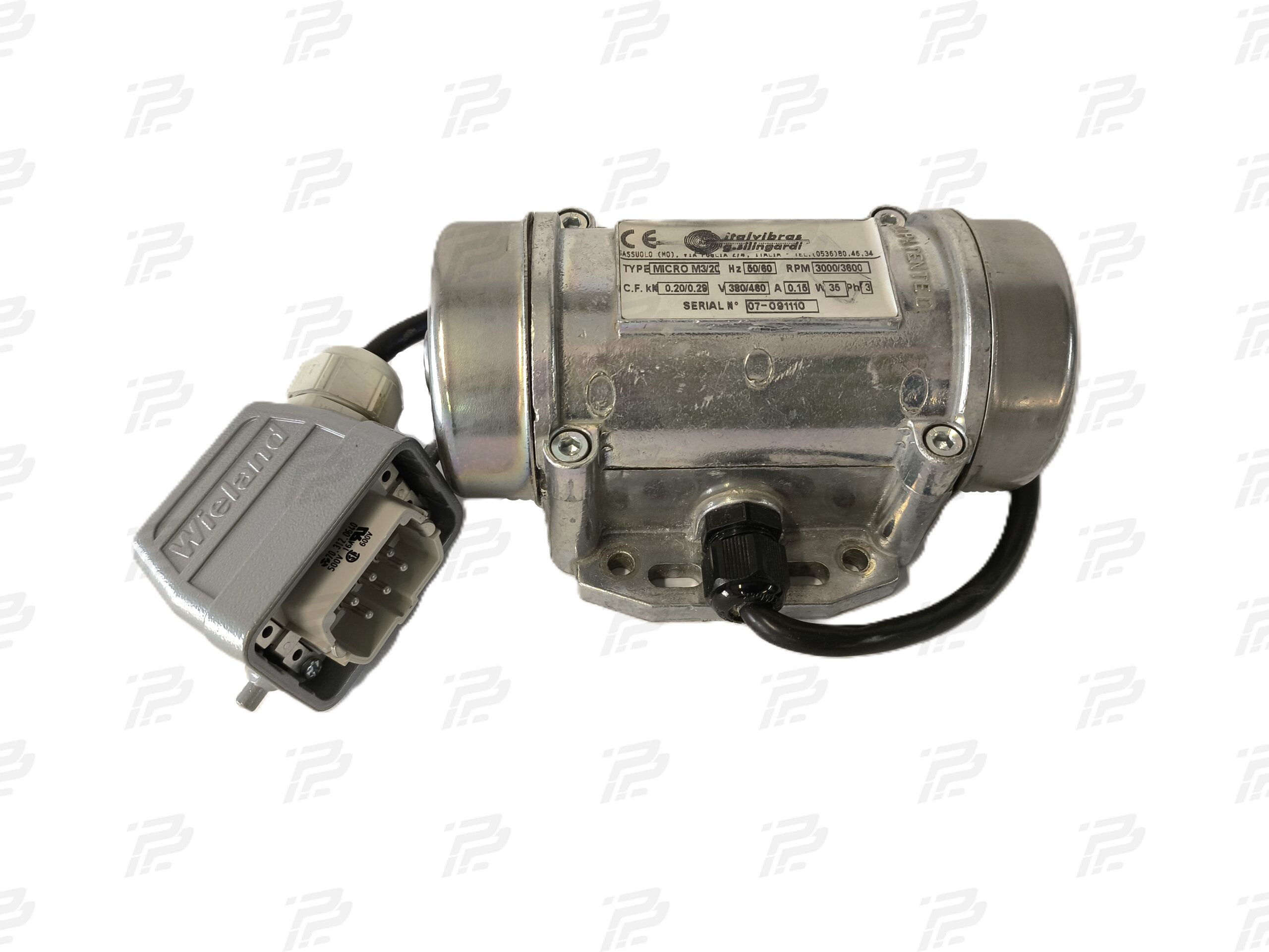 Rüttelmotor Einfuhr